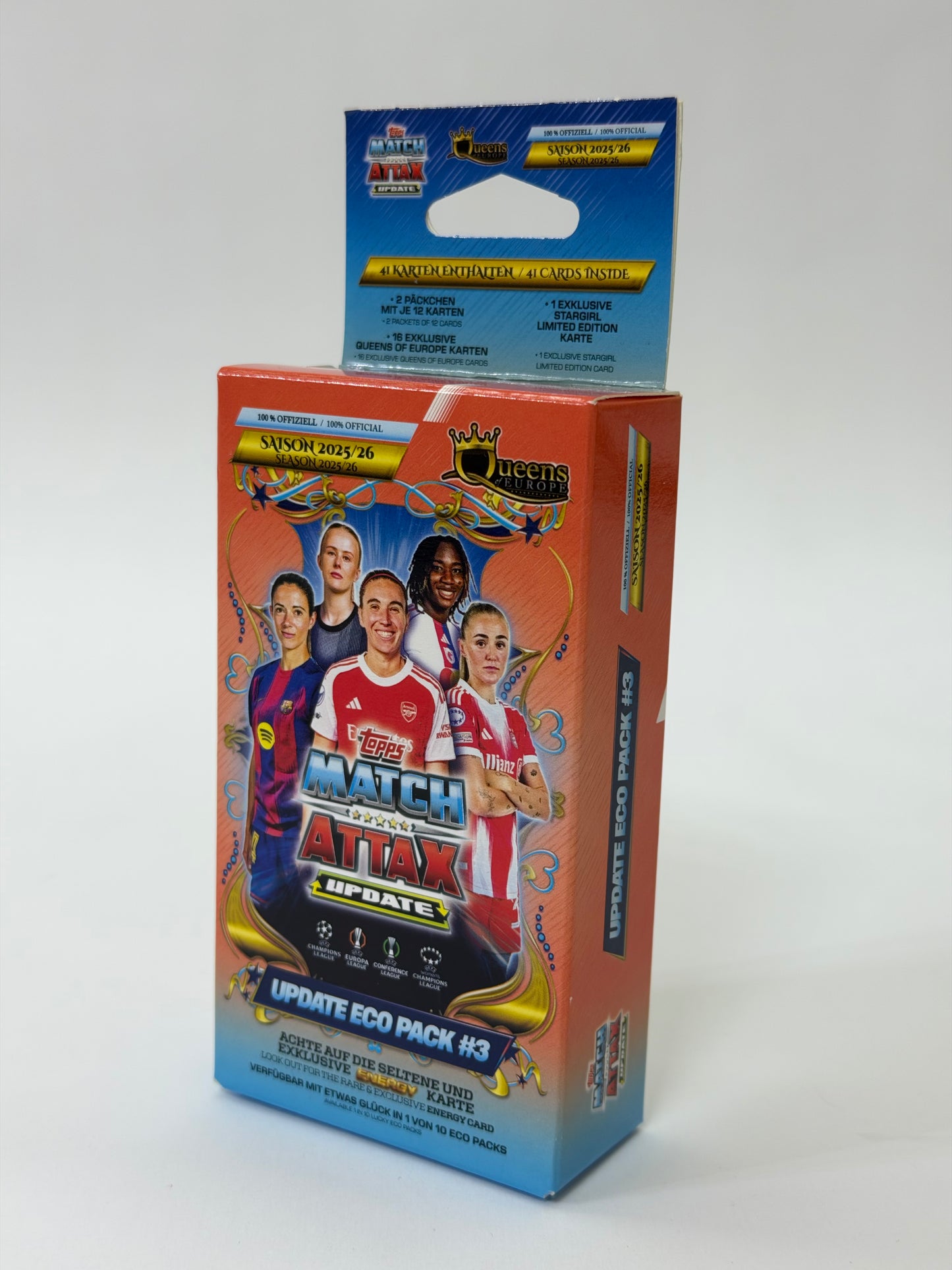 Topps UCC Champions League Match Attax 2024/25 - Update ECO Pack - Queens of Europe