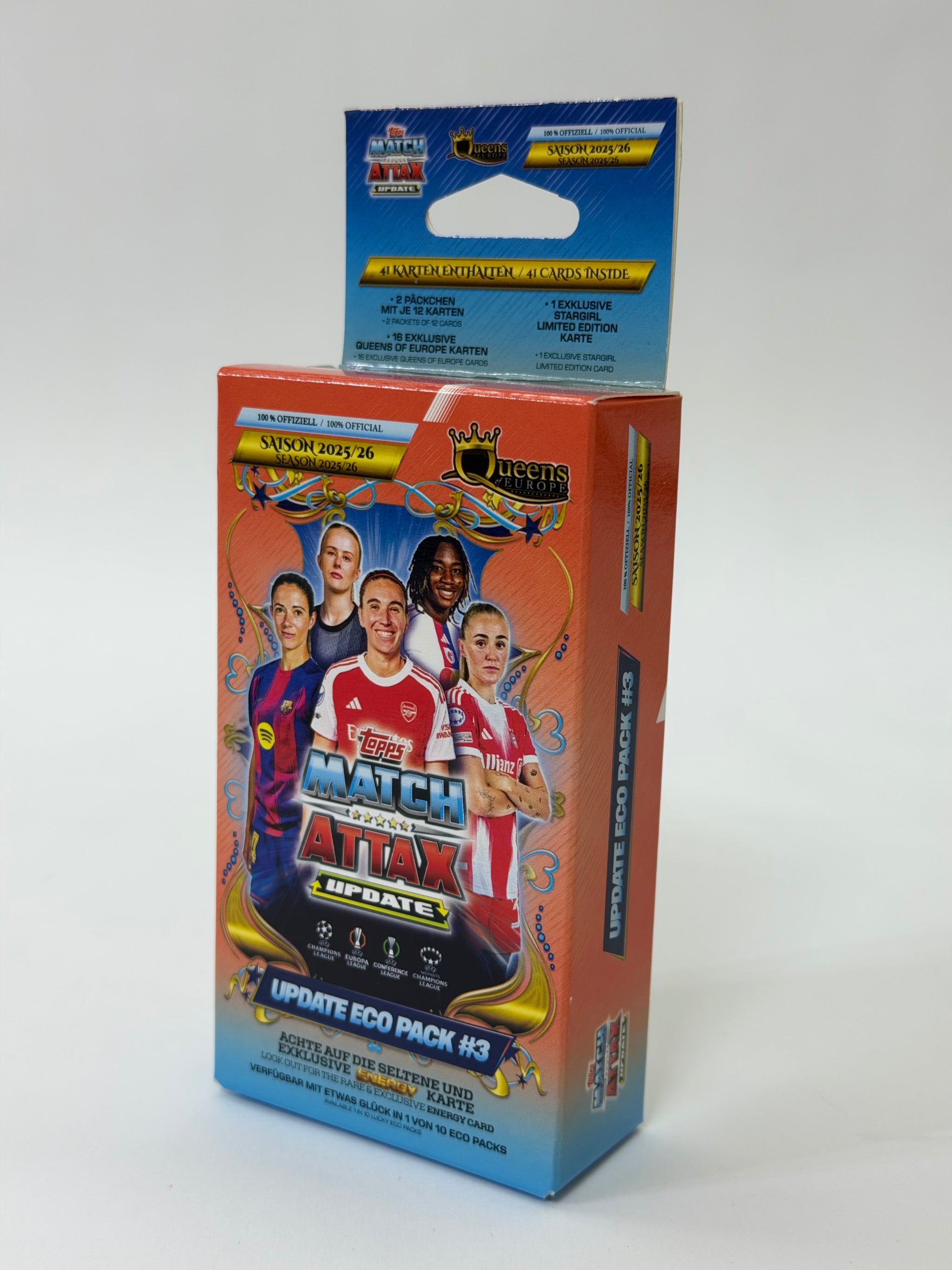 Topps UCC Champions League Match Attax 2024/25 - Update ECO Pack - Queens of Europe