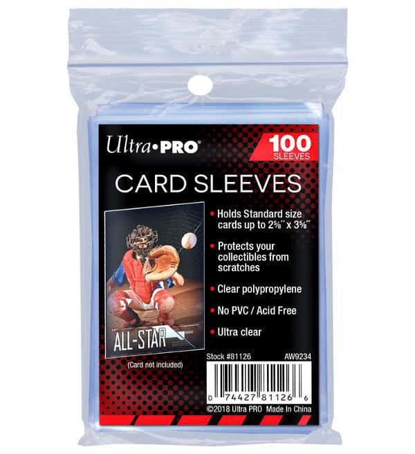 Ultra Pro Standard Soft Sleeves - 100 Pcs (35 PT)